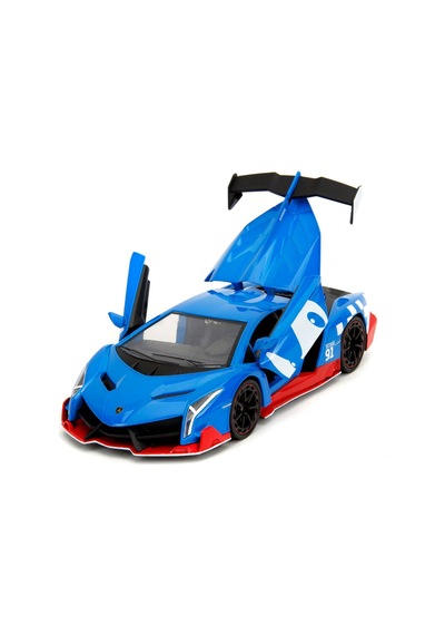 Jada Sonic The Hedgehog Lamborghini Veneno Model Araba Ve Sonic F Çok Renkli