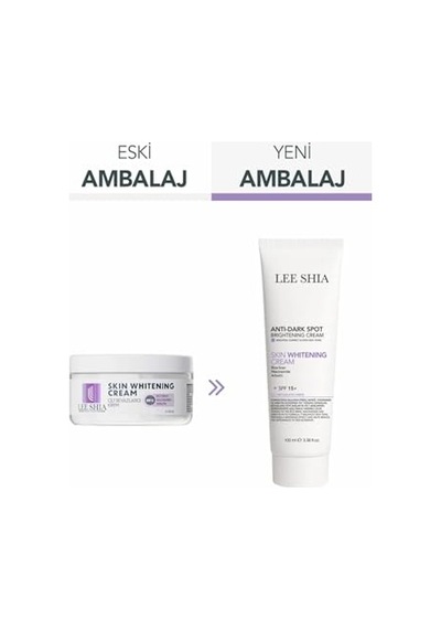 Tr Cilt Beyazlatıcı Leke Kremi 100 Ml Rıce Bran, Nıacınakarın Bölgesi, Arbutın, Spf15