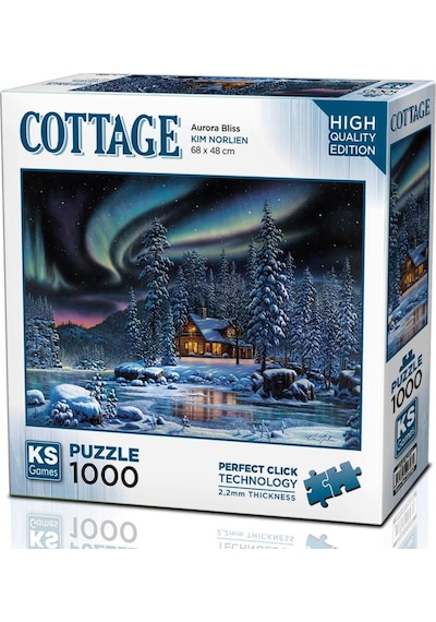 Ks Games 1000 Parça Aurora Bliss Puzzle - Kim Norlien