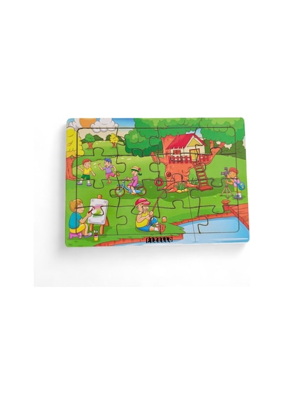 6 Adet 16 Parça Eğitici Ve Öğretici Ahşap Çocuk Puzzle & Yapboz Bebek Çocuk Oyuncak
