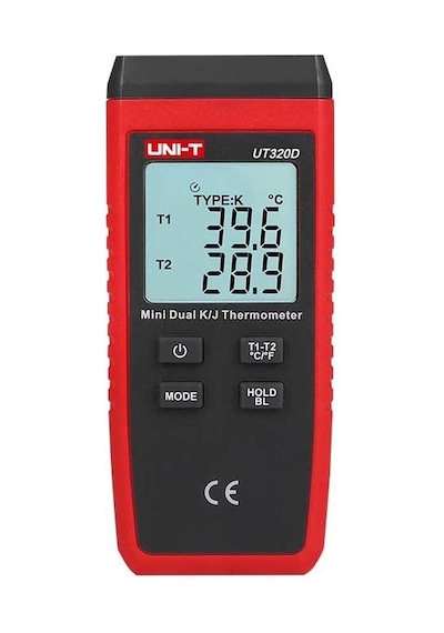 Ut320d Mini Dijital 2 Kanal Termometre