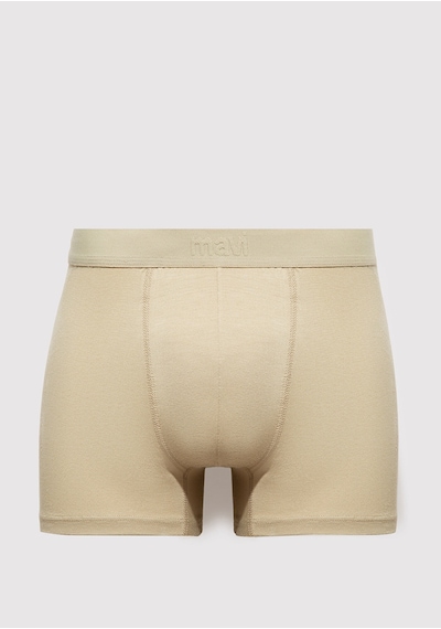 Mavi - Bej Basic Boxer 0911853-70185 Bej