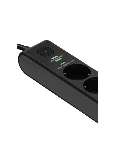 Brennenstuhl 6 Soketli 13.500a Akım Korumalı Priz + 20w Type-c Pd & 20w Usb-a Hızlı Şarj 2 Metre 2 m