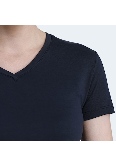 Slazenger PERICAS Kadın V Yaka Koyu Gri Tişört