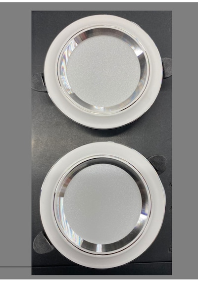 6 W Sıva Altı Cob Led Beyaz-krom Kasa Spot Gömme Tavan Armatürü 3 Renk Ct-5257 10 Adet Diğer