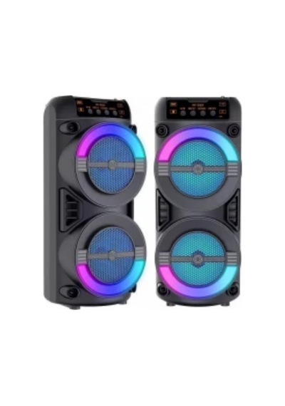 Taşınabilir Led Işıklı Bluetooth Hoparlör Usb Ve Tf Kart Destekli