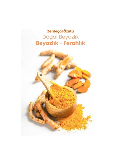 Aktif Probiyotik Doğal Florürsüz Diş Macunu Zerdeçal Özüt Ilaveli Doğal Beyazlık