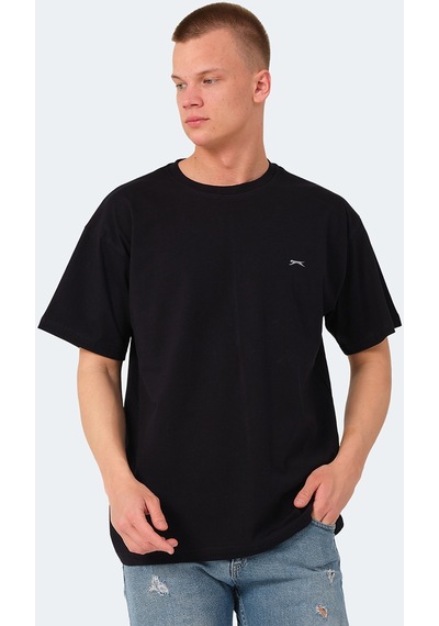 Slazenger KULANA Oversize Erkek Oversıze Lacivert Tişört
