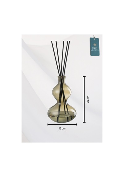 Chacha Home Luxury Gılden Tranquılıty Reed Diffuseur Şişesi & Oda Kokusu Bamboo Ink Elegance 500 Ml Orman