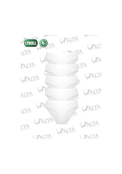 Alya Underwear Kadın Külot, Lyocell Kumaş Külot, Ter Emici Rahat Ve Dayanıklı Kadın İç Çamaşırı, Liyosel Slip Beyaz P05 Alya Underwear Kadın Külot, Lyocell Kumaş Külot, Ter Emici Rahat Ve Dayanıklı Kadın İç Çamaşırı, Liyosel Slip Beyaz P05