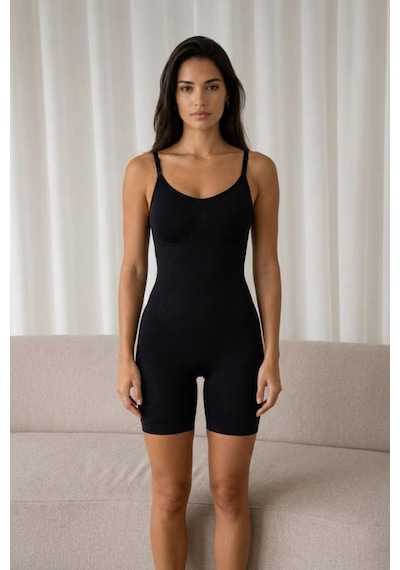 Fit Women Kadın Bel & Basen ı Siyah Dar Body