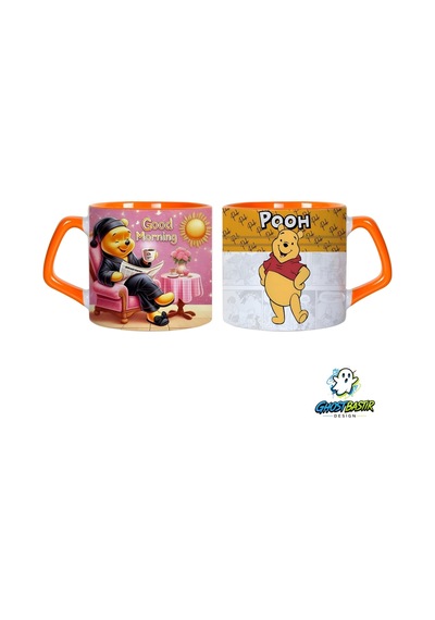 Winnie The Pooh Kupa Bardak Tek Adet 0875 Çok Renkli