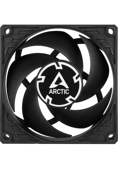 Arctic P8 Pwm Pst 80Mm Siyah Kanat Siyah Çerçeve Kasa Fanı