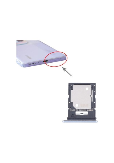 Xiaomi Uyumlu Redmi Note 14 Pro 4g Sim Kart Tepsisi Mavi 24116raccg