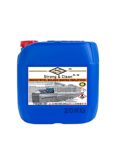 Strong & Clean Endüstriyel Bulaşık Makinesi Parlatıcısı 20 KG