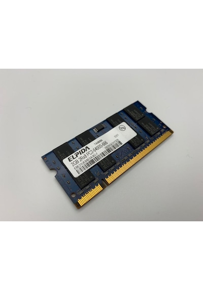 Elpida 2gb 2rx8 Pc2-6400s Ddr2-800 Laptop Ram