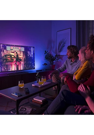 Philips Huewca Play Genişletme Paketi, Akıllı Led Aydınlatma, Siyah Güç Adaptörü Dahil Değildir - 25.000 Saat Ampul Kullanım Ömrü