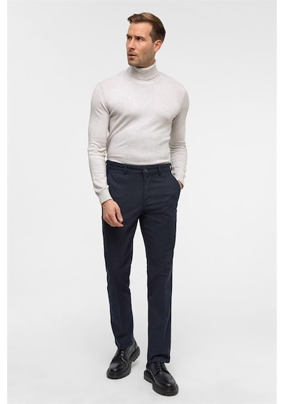 Süvari Lacivert Regular Armürlü Pantolon Pn2016600187-m09 Lacivert