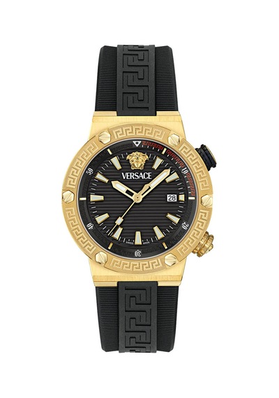 Versace Versace Quartz Erkek Kol Saati Vrscve8g00324 Altın - Mavi