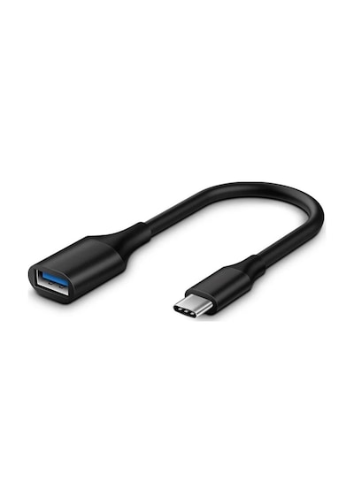 Philips Uyumlu 5A 100W UsbA to Type-C Örgülü 1.2M Hızlı Şarj Kablosu + ScHitec 3.0 OTG Dönüştürücü  Adaptör