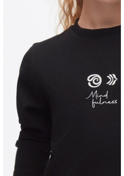 Xo Kids Kız Çocuk Sweatshirt 8-14 Yaş 37321 Siyah