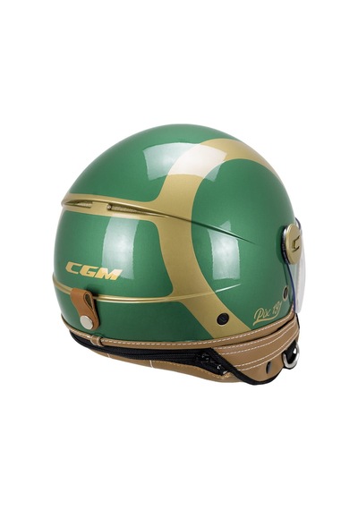 Cgm 191g Pix Sprint Verde Oro Lunga Açık Kask Yeşil-gold