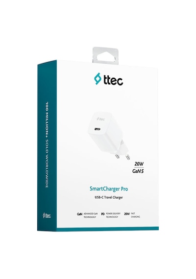 Smartcharger Gan 20w Pd Seyahat Hızlı Şarj Aleti