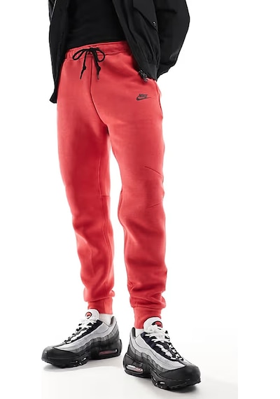 Nike Sportwear Tech Fleece Trousers Red Joggers Eşofman Altı Kırmızı Kırmızı