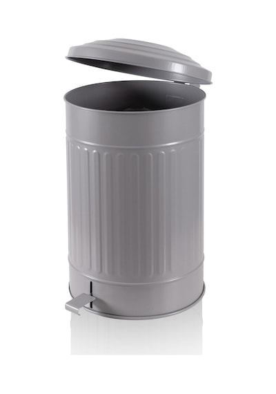 The Mia Çöp Kovası Mutfak 37 Lt Açık Gri Krn0033
