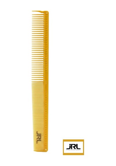 Jrl J307 23.6 Cm Antistatik Seramik Teknoloji Profesyonel Uzun Kesim Tarağı Sarı