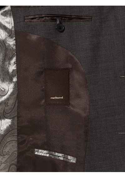Cacharel Füme Slim Fit Ceket Gri