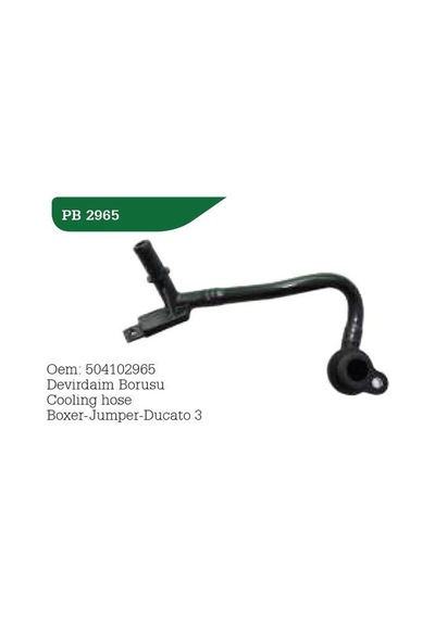 WPI PB2965 DEVİRDAİM BORUSU DUCATO BOXER JUMPER 2.3