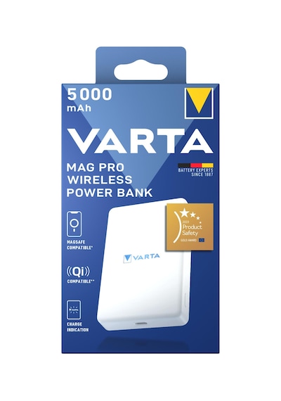 Mag Pro Kablosuz Powerbank 5000 Mah Beyaz Beyaz