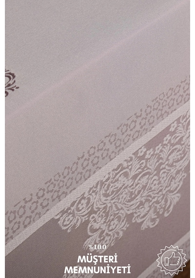 Viyana Lüx Jakar Kumaş Mor Masa Örtüsü Dikdörtgen 160x320 Cm - 1115 Çok Renkli