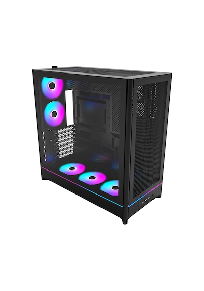 Hs01 Pro, Atx Mid-tower Pc Kasası, Oyun Bilgisayarı, Yüksek Hava Akışı, Ters Çevrilebilir Düzen