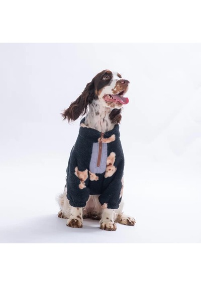 Pawstar 26754- Siyah Gentle Bruno Orta-büyük Irk Köpek Polar Sweatshirt