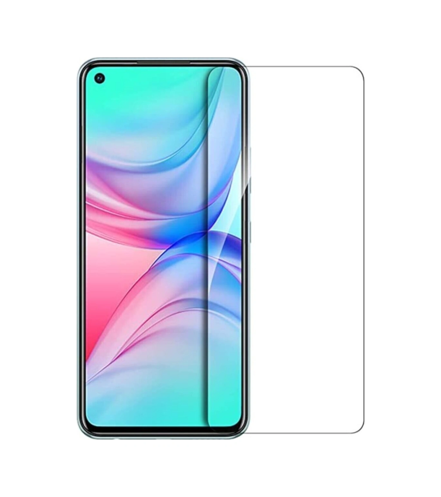 Huawei P Smart 2020 İle Uyumlu Ön-arka Komple Mat Darbe Emici Hd Koruyucu Kaplama