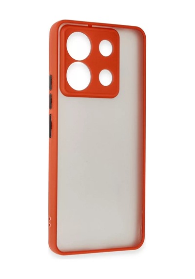 Xiaomi Redmi Note 13 Pro 5g Uyumlu Kılıf Montreal Silikon Kapak - Kırmızı