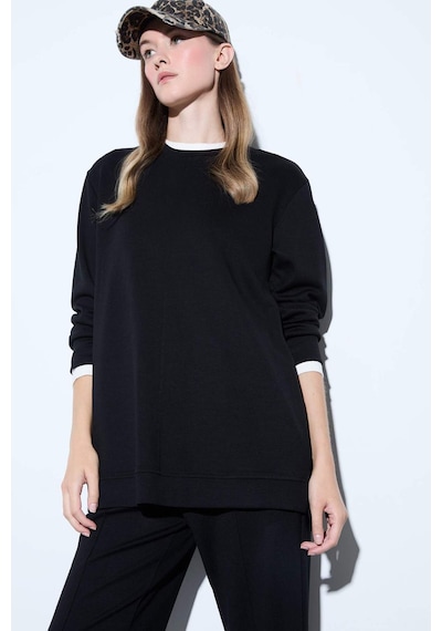 Defacto Regular Fit Bisiklet Yaka Uzun Kollu Tunik F5117ax25aubk81