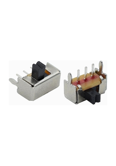 SK-12D07 2 Konumlu 3-Pin Sürgülü Switch - 90 Derece