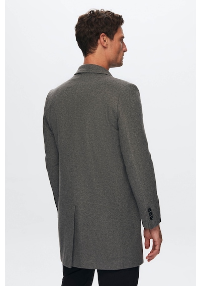 D's Damat Ds Damat Regular Fit Antrasit Kaşe Kaban 5Hf08Ort10000 Antrasit