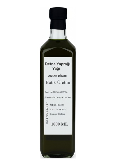 Aktar Diyarı Defne Yaprağı Yağı 1 L