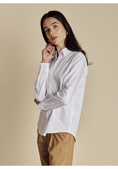 Brooks Brothers Beyaz Kadın Gömlek Bbss26fsh001