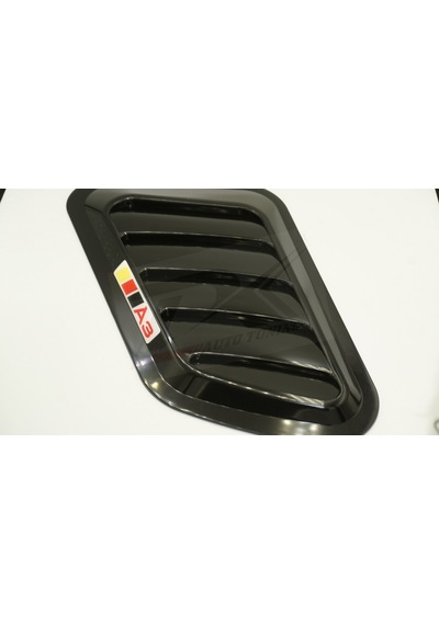 Audi A3 Logo Ön Kaput Glossy Black Air Flow Rüzgarlık