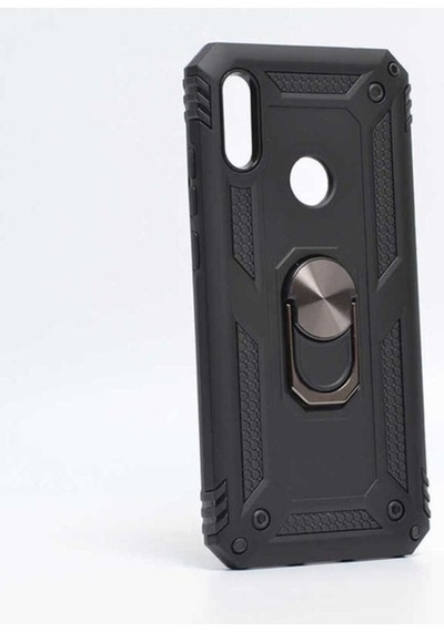 Huawei Honor 8a Kılıf Zore Vega Kapak Siyah