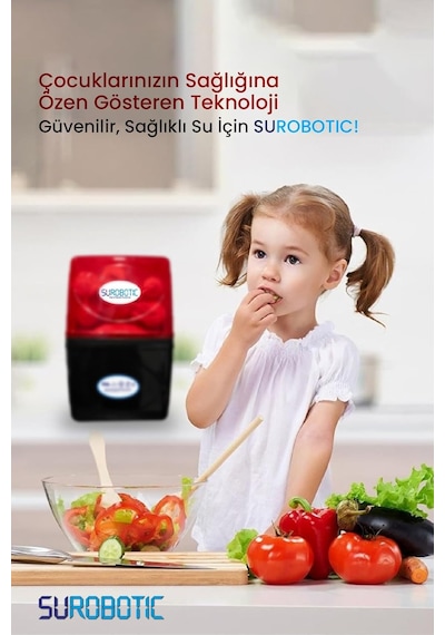 75 Gpd Membranlı 5 Filtreli Su Arıtma Cihazı 8 L Paslanmaz Çelik Tank Maksimum Arıtma Performansı Diğer