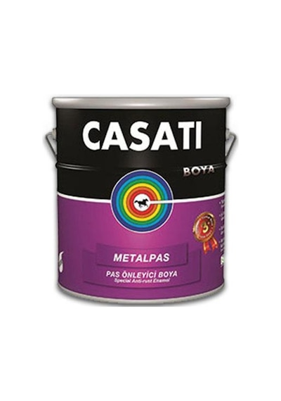 Casati Metalpas Pas Önleyici Boya Koyu Kahve 0,75 Litre (477930533)
