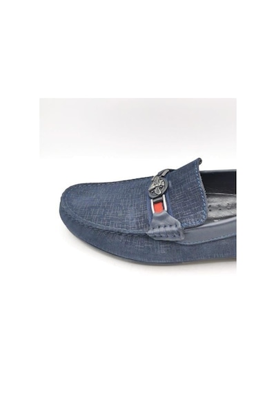 King Paolo King Shoes Au4020 Lacivert Süet Erkek Ayakkabısı Çok Renkli