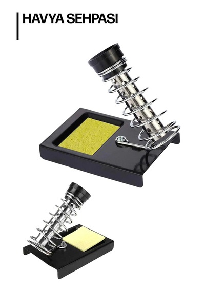 Metal Elektronik Tamir Havya Lehim Standı Sehpası