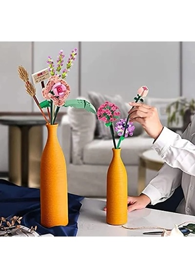Yapay Çiçek Buketi Yapım Kiti, 547 Parça 20beyazcipso